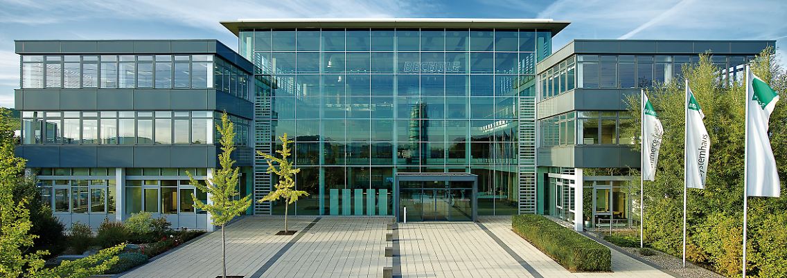 Konzernzentrale von Bechtle in Neckarsulm.