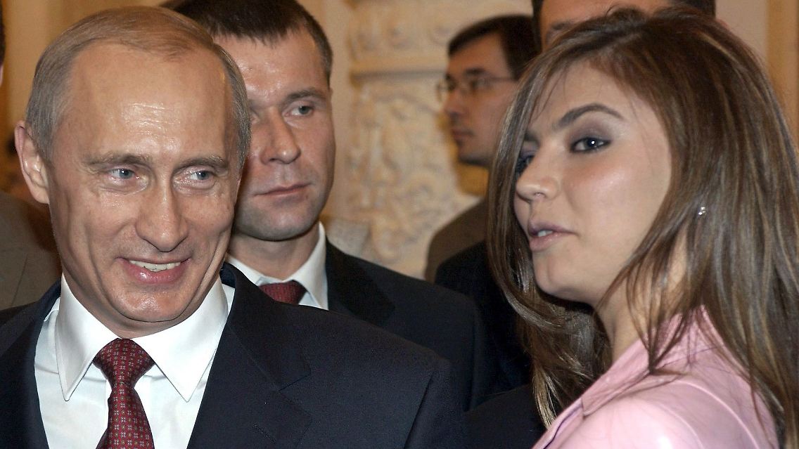 Putin und Kabajewa 2004