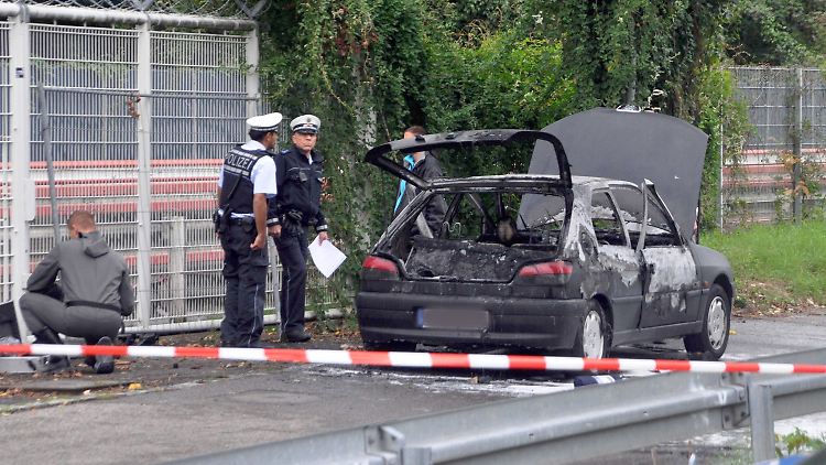 In diesem Auto starb im September 2013 Florian H.