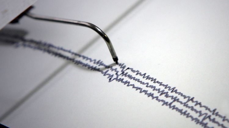 Der Ausschlag auf dem Seismographen war gering - aber groß genug, dass das Beben für Anwohner spürbar war.