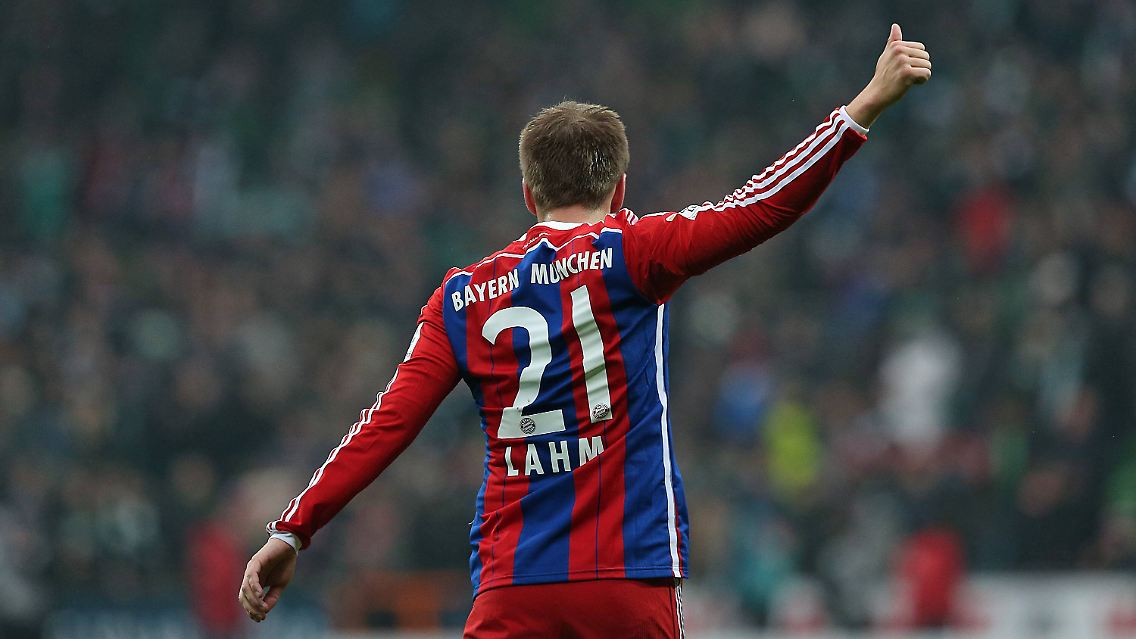 Philipp Lahm sieht sich in komfortabler Lage.
