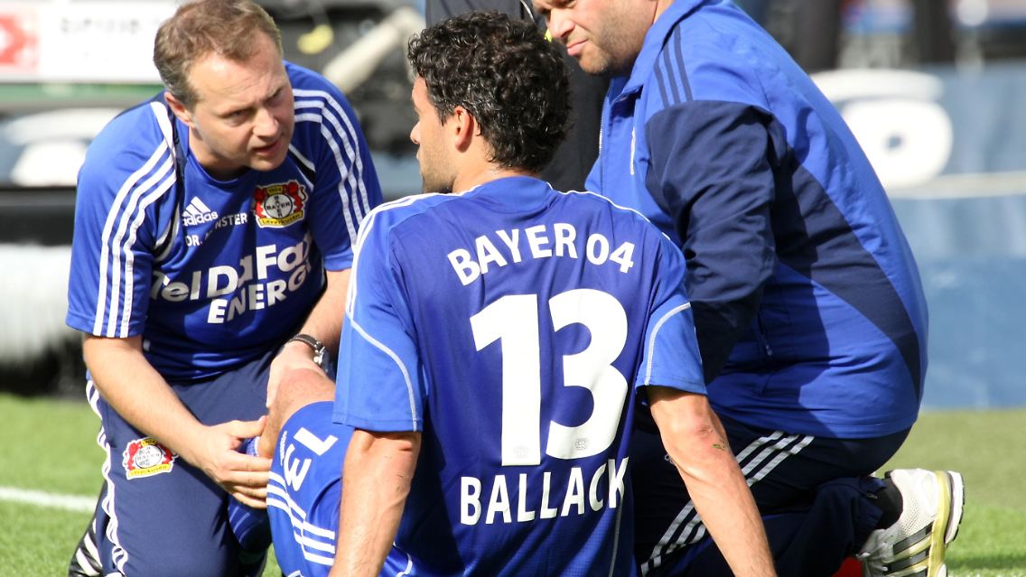 Die Hiobsbotschaft für Michael Ballack kam erst im Krankenhaus.