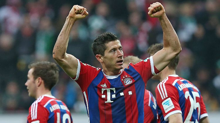 Fester Bestandteil der bayrischen Destroika: Robert Lewandowski.