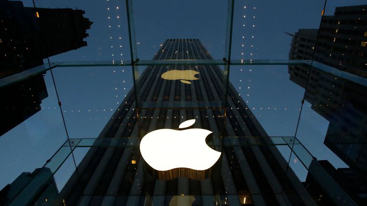Der Apple Store an der Fifth Avenue in New York.