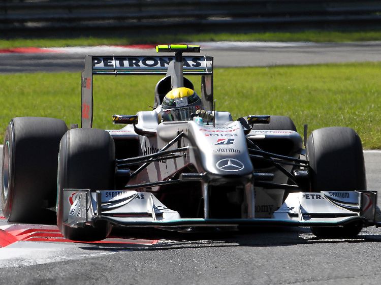 Michael Schumacher fuhr auf Rang neun.