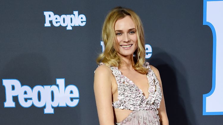 Alle wollen ins TV - "'including' ich", sagt Diane Kruger.