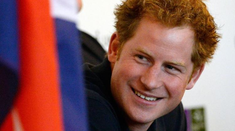 Prinz Harry stellt bei einem Empfang in einem Londoner Hotel den «Walk of Britain» vor. Foto: Facundo Arrizabalaga