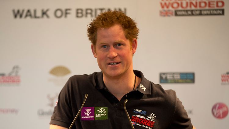 Für Prinz Harry ist der "Walk of Britain" eine Herzensangelegenheit.