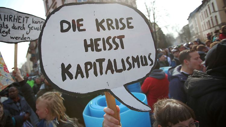 Der Protest war alles andere als ausschließlich gewalttätig.