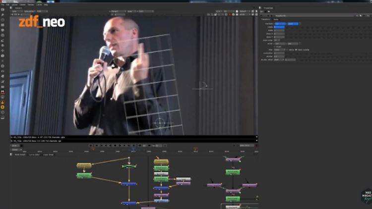 Der Finger soll in das Video hineinmontiert worden sein.