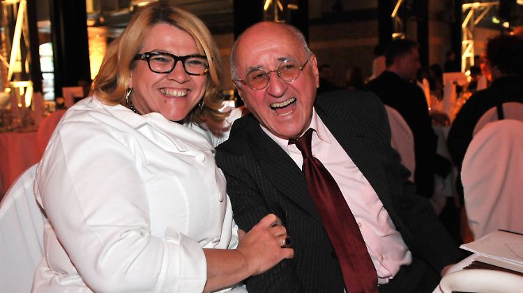 2011 in Köln: Léa Linster und Alfred Biolek sind seit vielen Jahren eng befreundet.