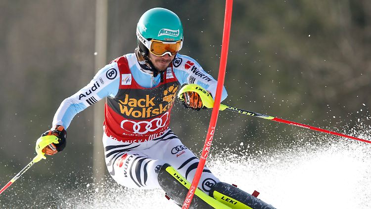 Felix Neureuther in seiner Parade-Disziplin, dem Slalom. Den letzten deutschen Weltcup-Gesamtsieg gab es vor 25 Jahren.