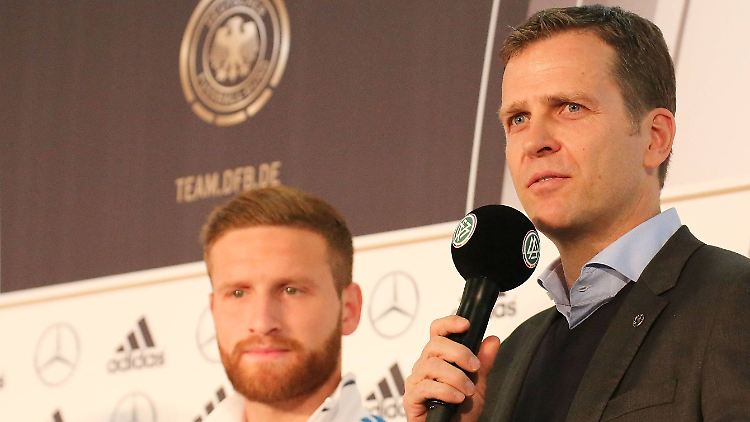 Oliver Bierhoff erwartet ein erfolgreiches Jahr von der deutschen Fußball-Nationalmannschaft.