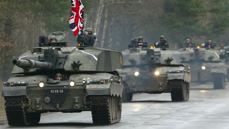 Militärische Bedrohung für Europas Grenzen: Die britischen Streitkräfte sind nach Ansicht der Experten nicht auf die neuen Bedrohungslagen vorbereitet.
