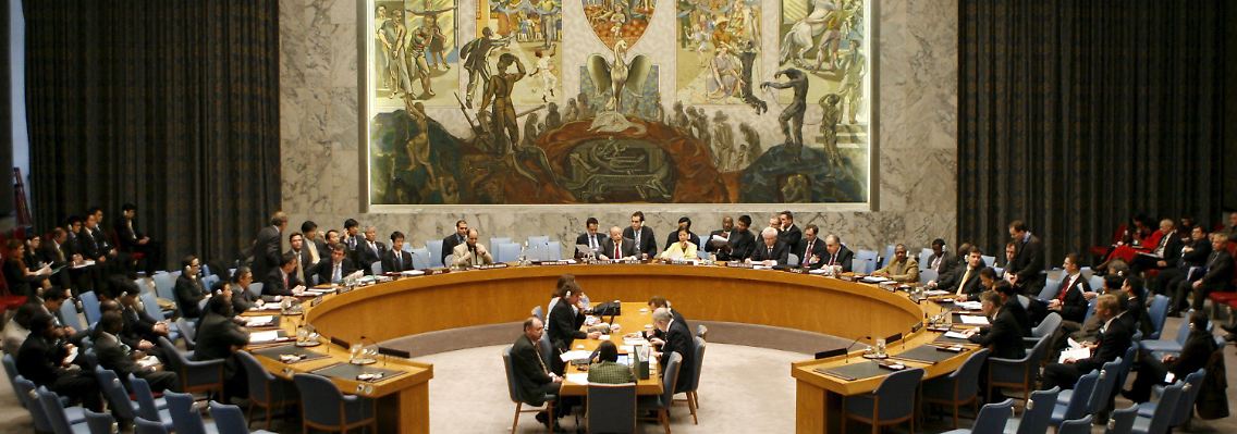 Der UN-Sicherheitsrat ist das mächtigste Organ der Vereinten Nationen.
