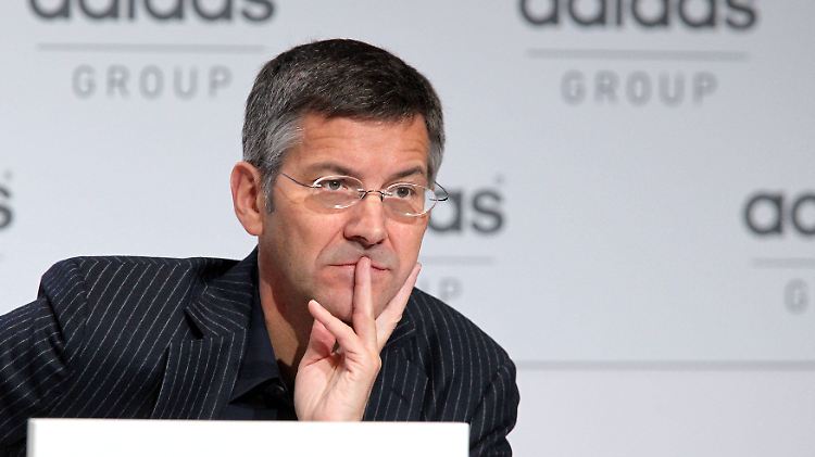 Ihm geht es zu langsam: Adidas-CEO Herbert Hainer.