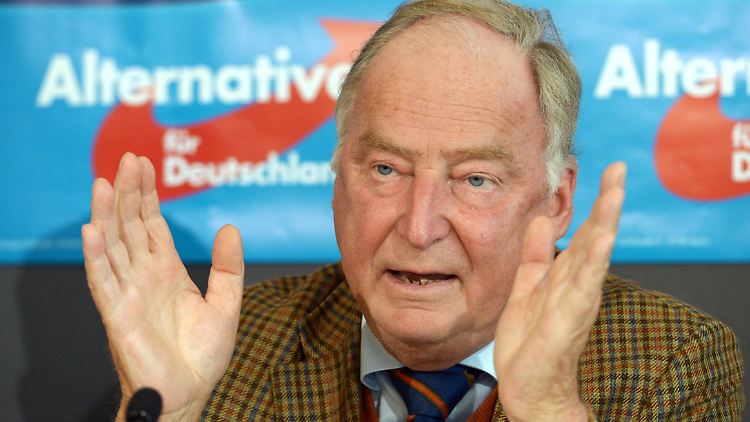 Alexander Gauland ist Vizechef der AfD auf Bundesebene und Landesvorsitzender in Brandenburg.