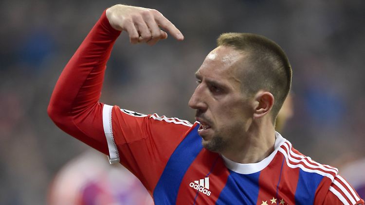 Fußball kann er ja: Franck Ribéry.