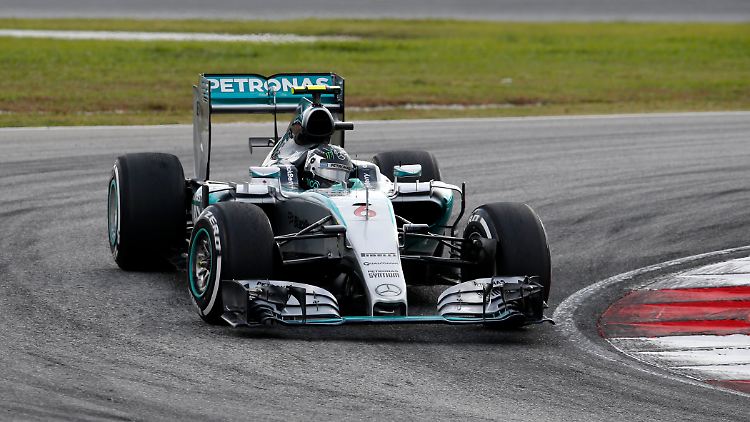 Nico Rosberg muss sich mit Rang drei in der Qualifikation begnügen.