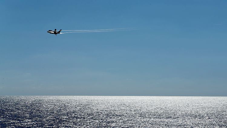 Lockheed Martin Corp's F-35C vor der kalifornischen Küste.