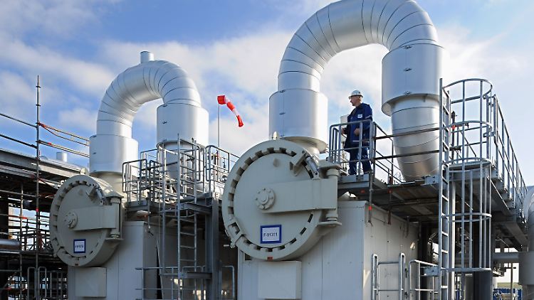 Erdgasspeicher in Niedersachsen: Künftig könnte ein Teil des in Deutschland geförderten Gases unkonventionelles Schiefergas sein.