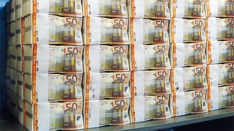 Für monatlich 60 Milliarden Euro will die EZB Anleihen aufkaufen. 