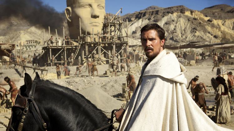 In Ridley Scotts Exodus spielt Christian Bale Moses. Es nicht der einzige Bibel inspirierte Film des Regisseurs.