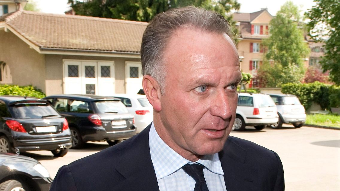 Auf Konfrontationskurs: Karl-Heinz Rummenigge.