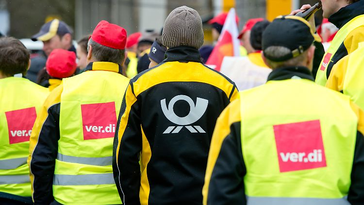 Mit Warnstreiks legte Verdi den Postverkehr in Deutschland bereits mehrfach in den vergangenen Monaten lahm.