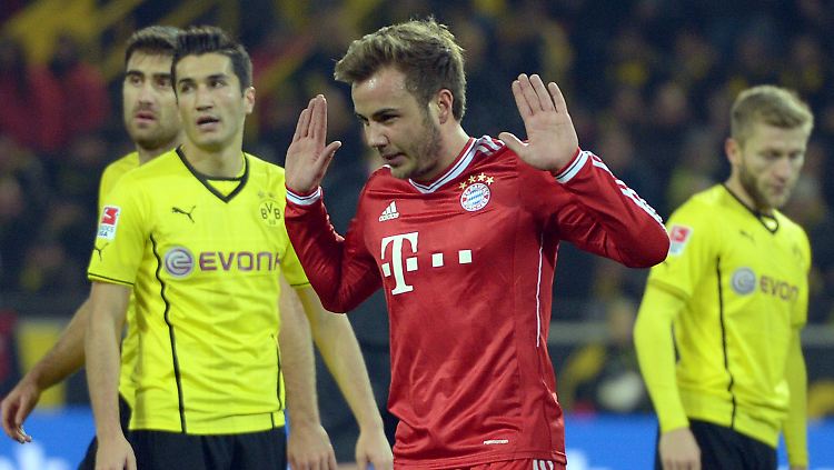 Am Samstag mal wieder in Dortmund: Mario Götze, FC Bayern München.