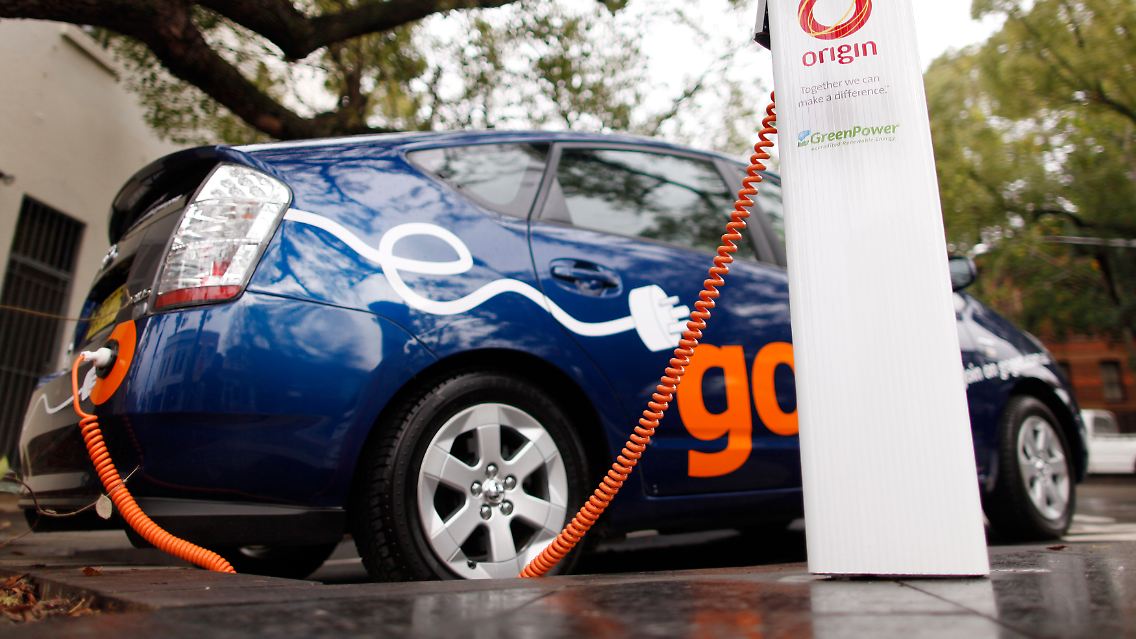 Toyota Prius als Elektroauto: In Australien gibt es das Modell schon. Nun soll damit der US-Markt aufgerollt werden.