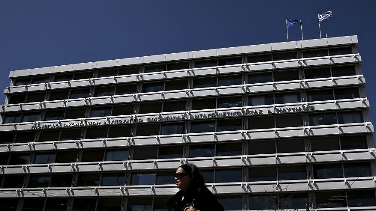 Im Finanzministerium in Athen könnte in den kommenden Tagen angespannte Ruhe herrschen.