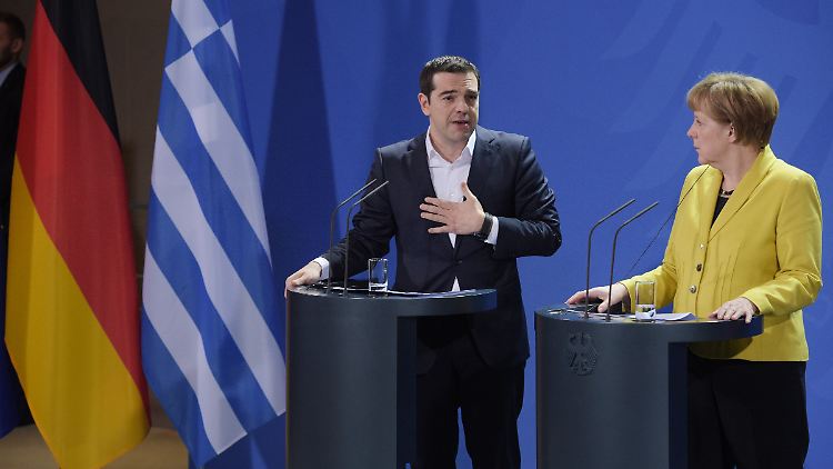 Im März kam Griechenlands Premier Alexis Tsipras zu Besuch nach Berlin.