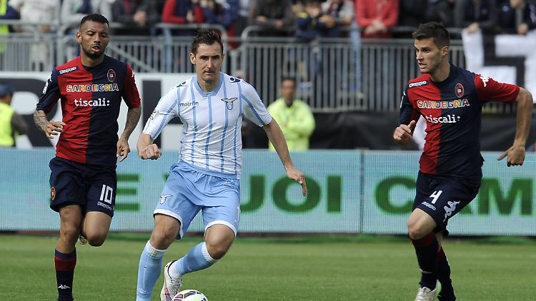 Miroslav Klose bleibt für Lazio Rom ungemein wertvoll, das zeigte er auch gegen Cagliari.