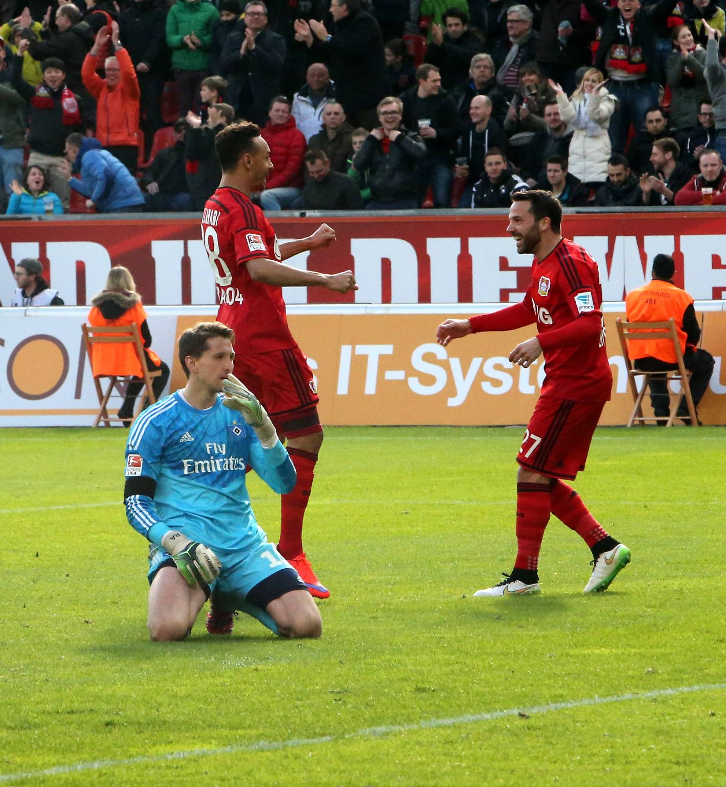 Bayer Leverkusen - Hamburger SV 4:0 (2:0)