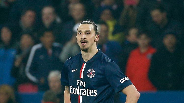 Der Star im Team von Paris St. Germain: Zlatan Ibrahimovic (Archivbild).