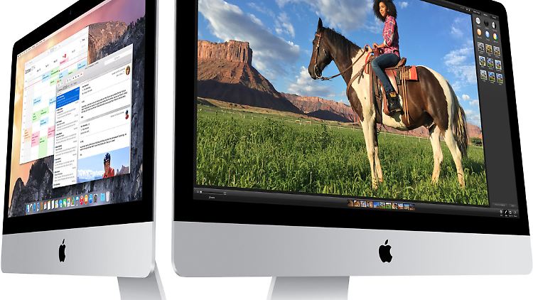 Der aktuelle iMac kommt noch mit 5k-Display. Bald könnte der Bildschirm eine noch bessere Auflösung haben.