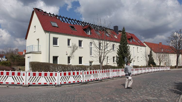 40 Flüchtlinge sollten in dem Haus untergebracht werden.