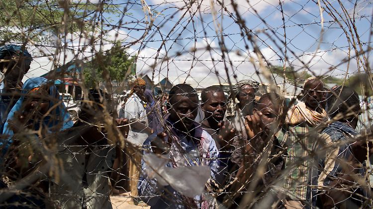 Im Flüchtlingscamp Dadaab lebt rund eine halbe Million Somalier. Es ist das größte Lager dieser Art.