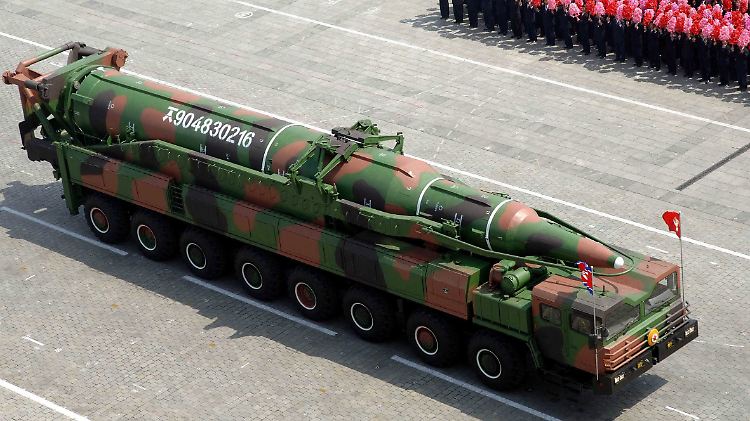 2016 hat Nordkorea mehr als 20 Raketentests und zwei Atomtests absolviert. 