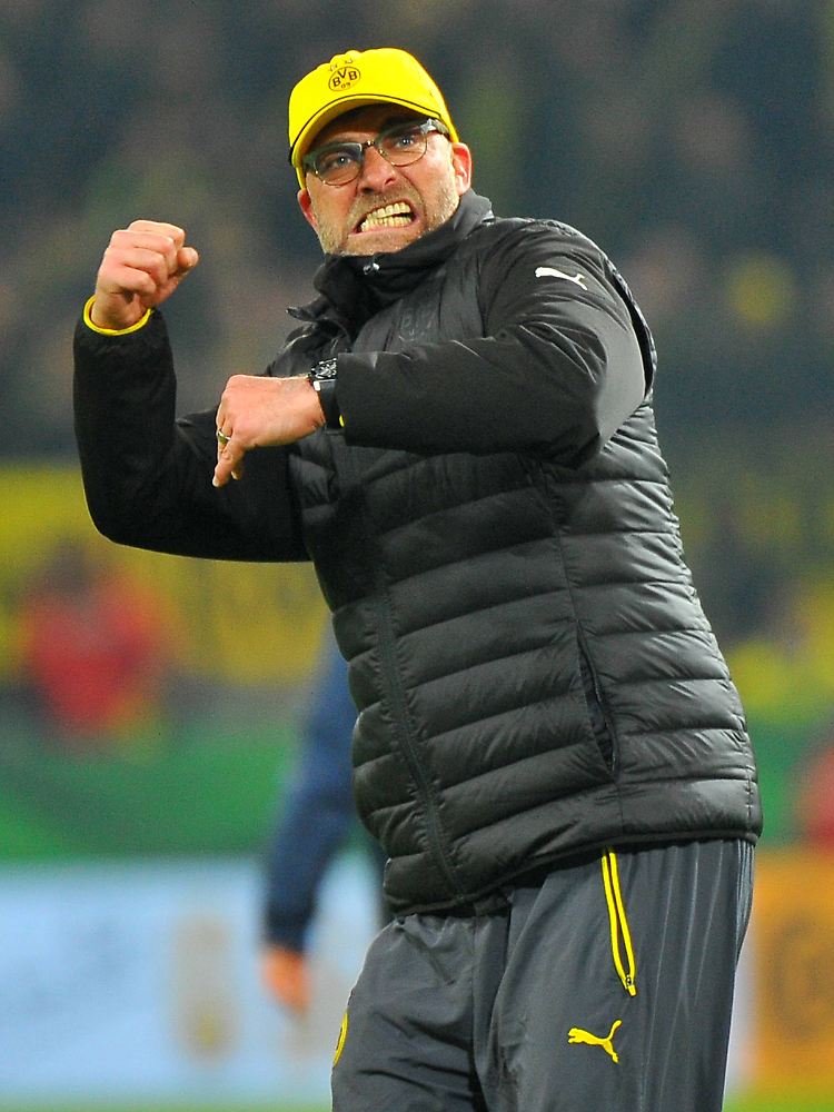 Wild vor Wonne: BVB-Coach Jürgen Klopp feiert den leidenschaftlichen Pokalsieg seiner Dortmunder über Hoffenheim.