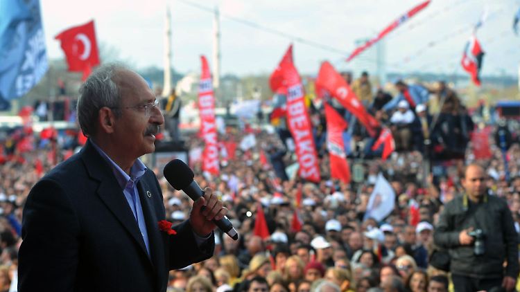 Zum Schweigen gebracht: der türkische Oppositionsführer Kemal Kilicdaroglu.