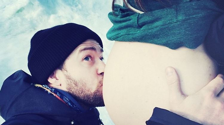 Das beste Geschenk aller Zeiten: Timberlake freut sich auf den Nachwuchs.