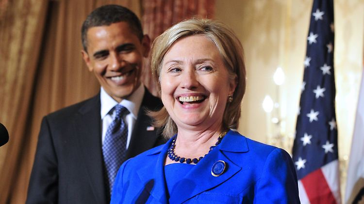 US-Präsident Barack Obama und Hillary Clinton haben eine gemeinsame politische Vergangenheit.