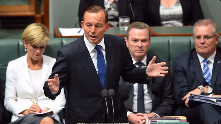 Australiens Premierminister Tony Abbott ist bekannt für seine strikten Ideen. Die neueste: "Ohne Impfung kein Geld."
