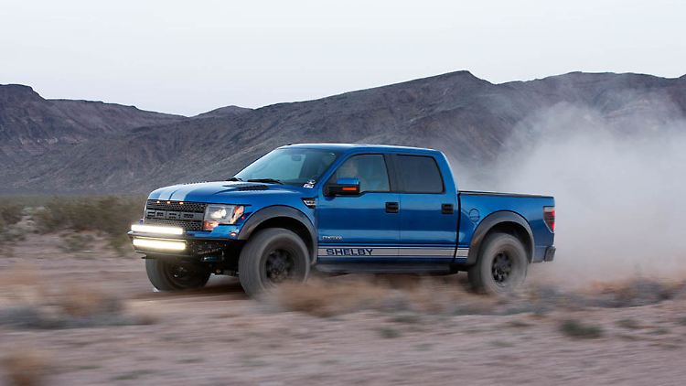 Shelby macht aus dem Ford F-150 SVT Raptor eine echte Offroad-Rennmaschine mit über 700 PS.