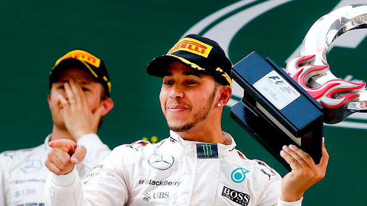 "Unser Verhältnis wird sich nicht groß ändern": Die Mercedes-Teamkollegen Nico Rosberg und Lewis Hamilton.