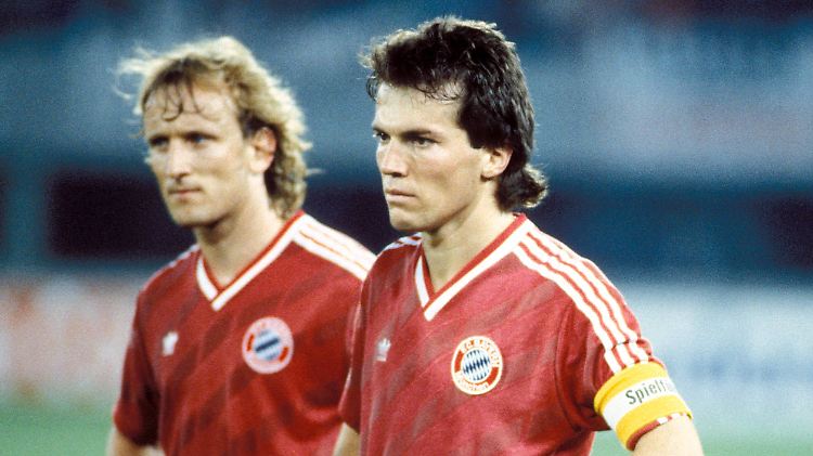 Aus der Traum: Andreas Brehme und Lothar Matthäus am 27. Mai 1987.