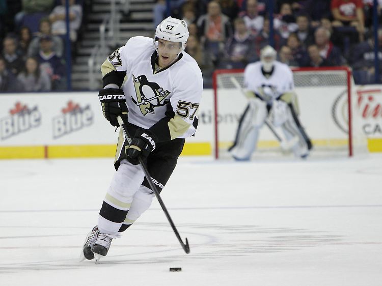 Bis zum Januar stand Goc noch für die Pittsburgh Penguins auf dem Eis.