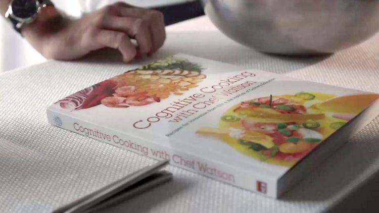 Schmuckes Buch, leckere Rezepte: Cognitive Cooking mit Chef Watson.